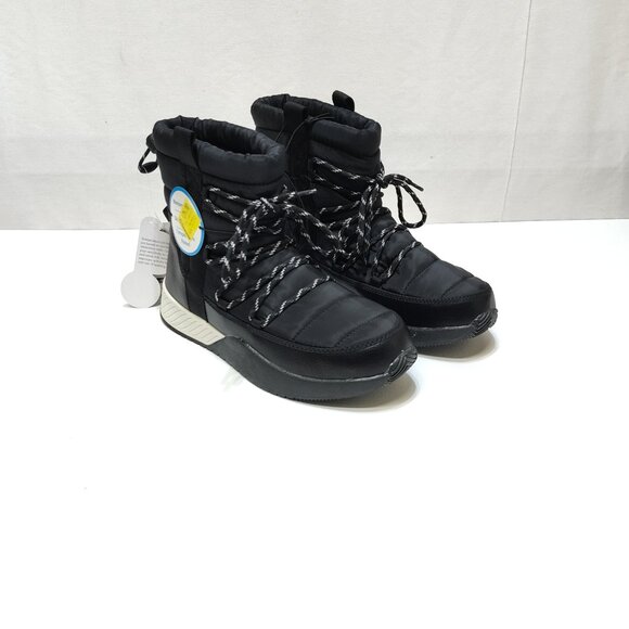 Time And Tru Winter Puff Booties -5°F Temp Rated Skid Resistant Women Size 8 NWT - Picture 2 of 11